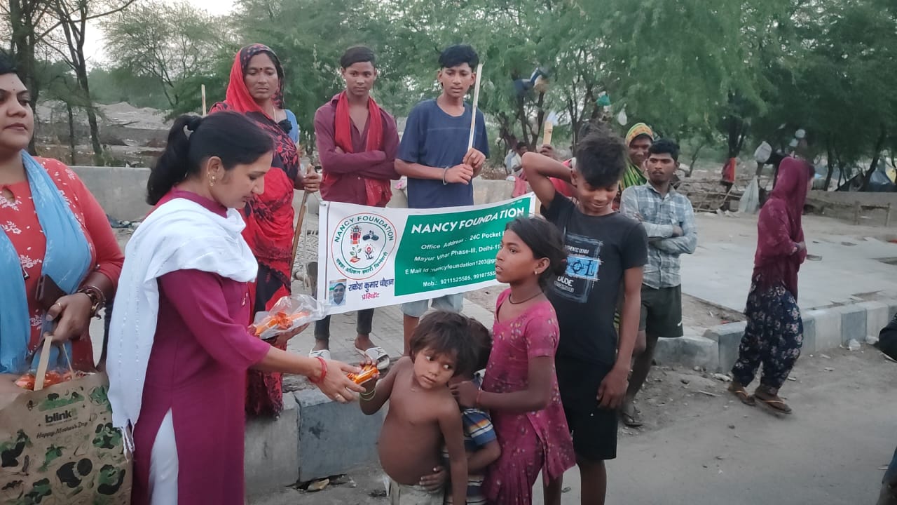 A doctor at a mobile health camp.