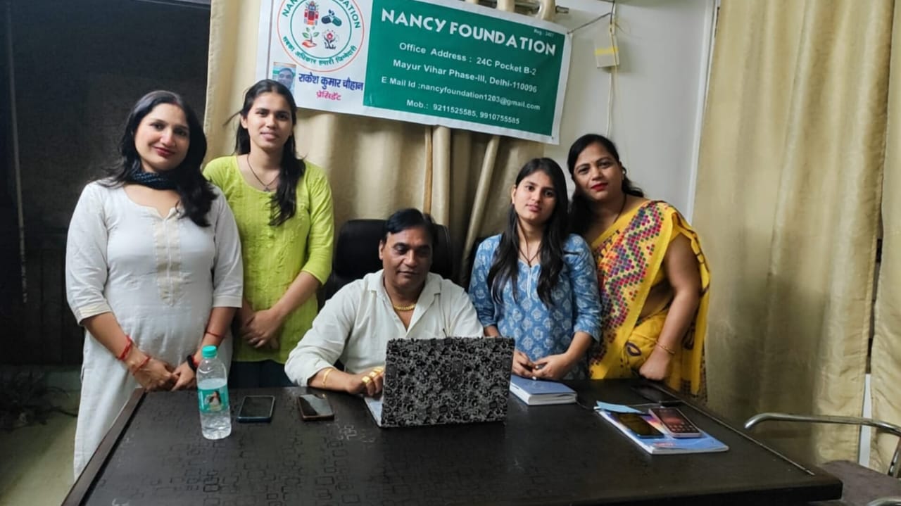 A doctor at a mobile health camp.